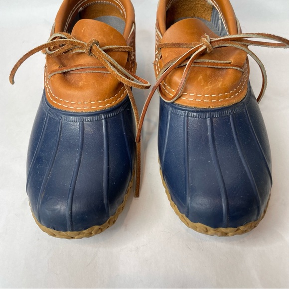 L.L. Bean The Original Duck Rain Boot Navy Shoe Size 9 - Picture 11 of 12